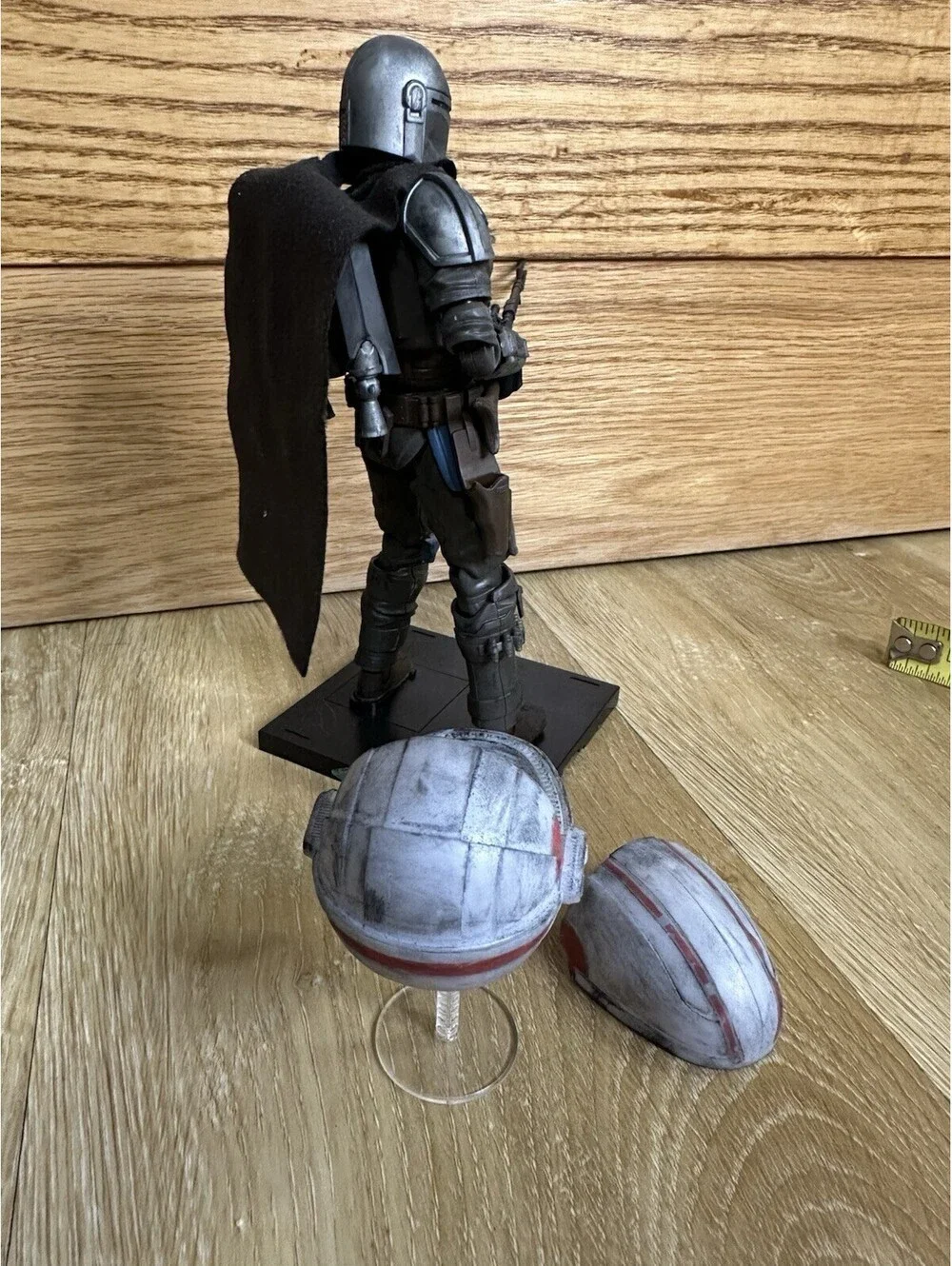 STAR WARS The Mandalorian Baby Yoda WEATHERED BUILT Bandai Model Kit 1/12 Scale